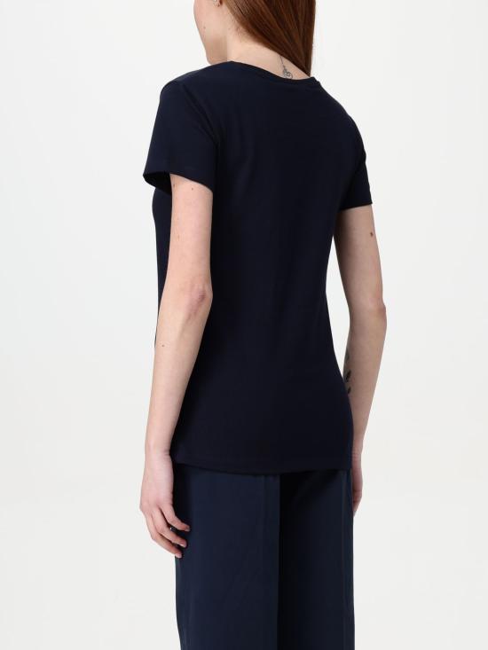 25FW 바버 반팔 티셔츠 LTS0666 NY73 Blue - BARBOUR