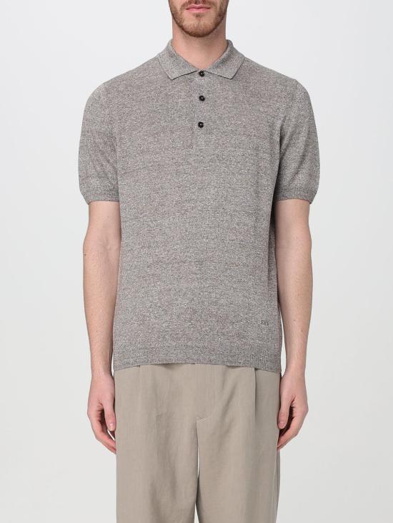 25FW 페이 폴로 티셔츠 NMMC1502340WYK S602 Brown