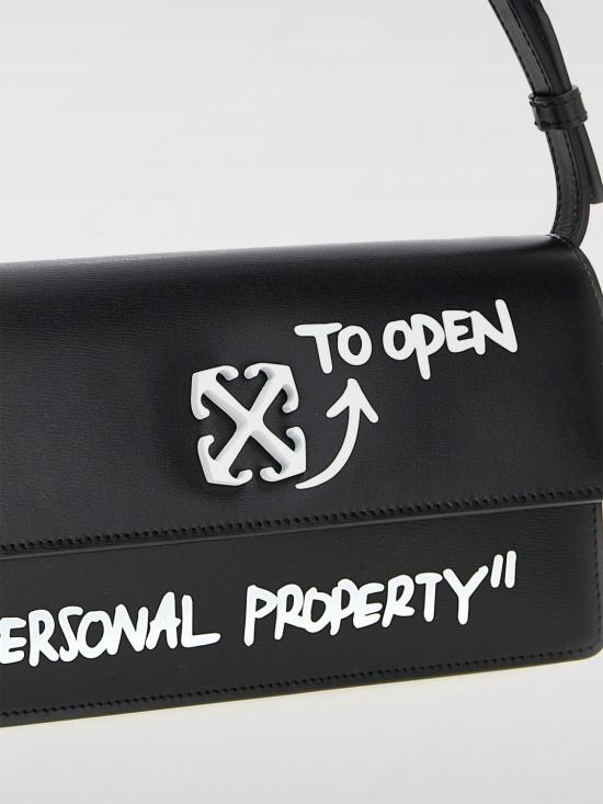 26SS 오프화이트 숄더백 OWNN172C99LEA002 1001 White - OFF WHITE