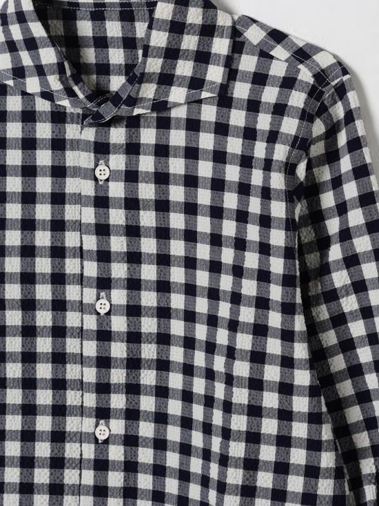 25FW [키즈] 일 구포 셔츠 P25CL252C3161 497 Blue - IL GUFO