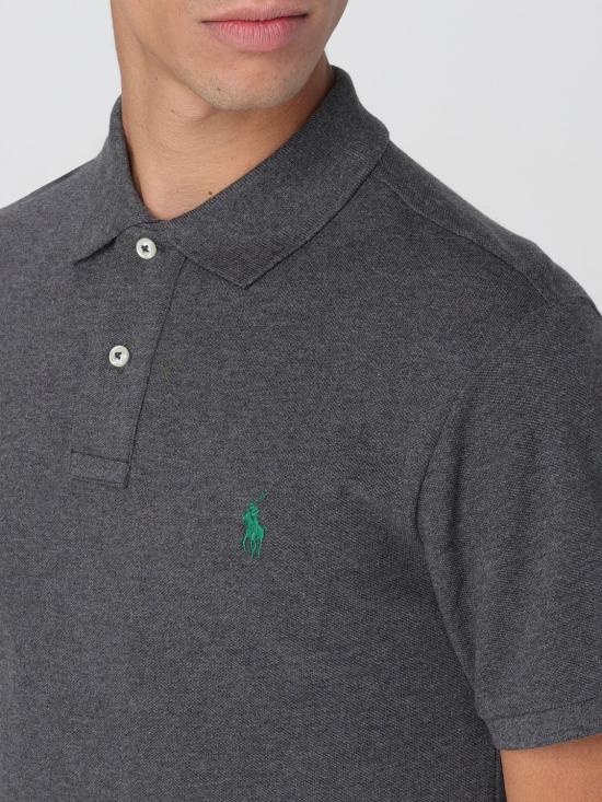 25FW 폴로 랄프로렌 폴로 티셔츠 710795080 008 Grey - POLO RALPH LAUREN