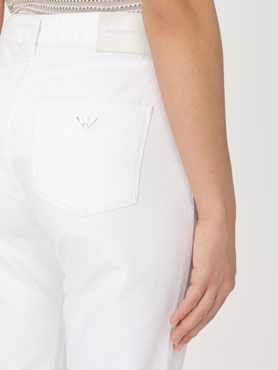25SS 엠포리오 아르마니 데님 팬츠 8N2J182NV3Z 0100 White - EMPORIO ARMANI