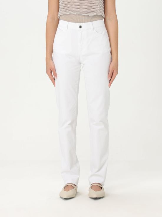 25SS 엠포리오 아르마니 데님 팬츠 8N2J182NV3Z 0100 White