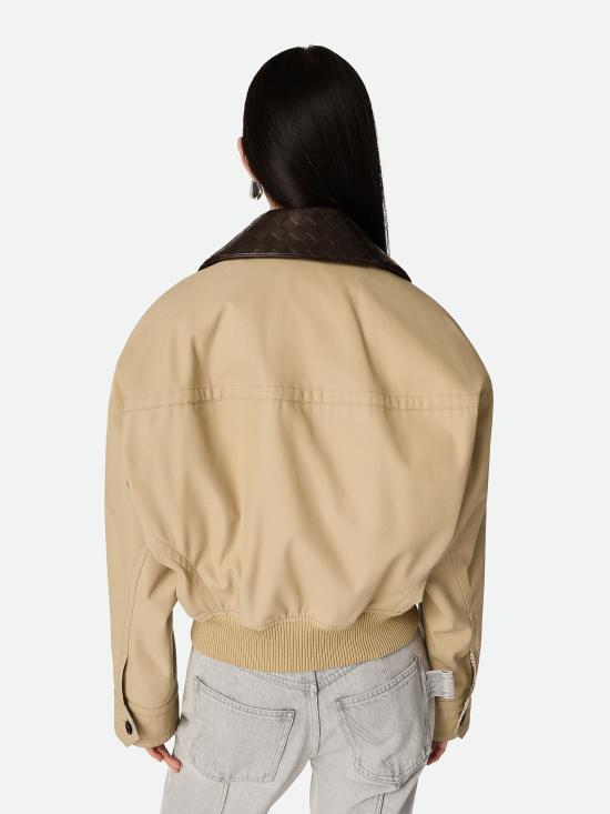 25SS 보테가베네타 자켓 829465V5CV0 9713 Beige - BOTTEGA VENETA