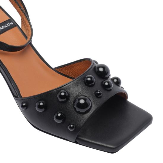 25SS 엔젤 알라르콘 힐/펌프스 25093 526KNEGRO Black - ANGEL ALARCON