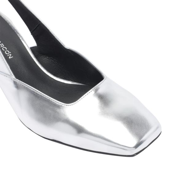 25SS 엔젤 알라르콘 힐/펌프스 25037 596ANEGRO Silver - ANGEL ALARCON