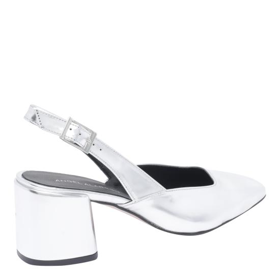 25SS 엔젤 알라르콘 힐/펌프스 25037 596ANEGRO Silver - ANGEL ALARCON