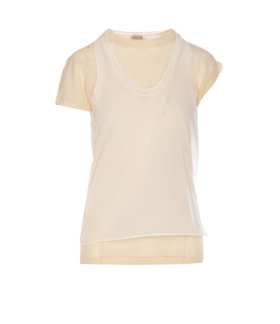 25SS 핑코 반팔 티셔츠 105152 A2LSZC1 White