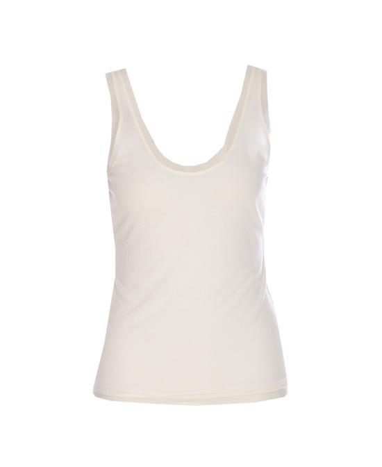 25SS 핑코 민소매 티셔츠 105168 A2LUZ04 White