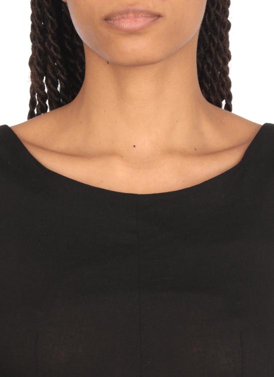 25SS 와이즈 요지 야마모토 롱 원피스 YPD05202 3 Black - Y’S YOHJI YAMAMOTO