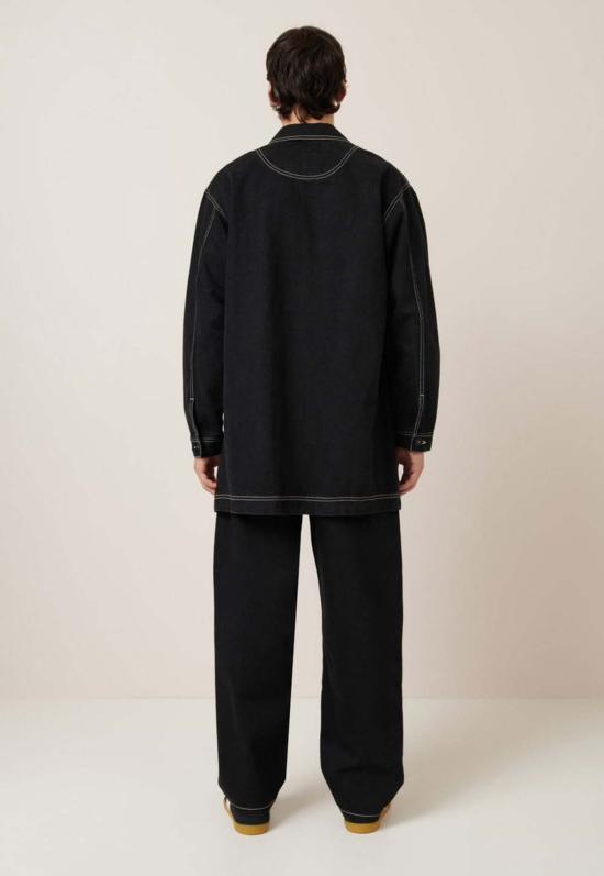  코우토우 데님 자켓 알피 재킷 블랙 데님 - KOWTOW