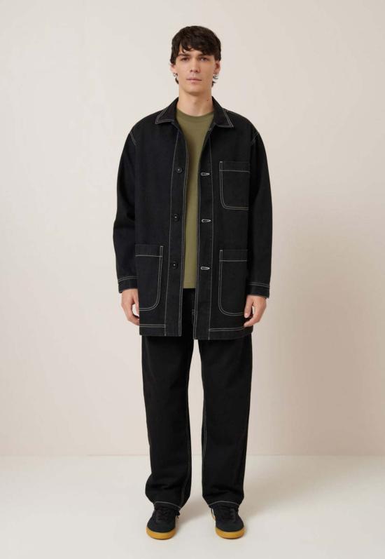  코우토우 데님 자켓 알피 재킷 블랙 데님