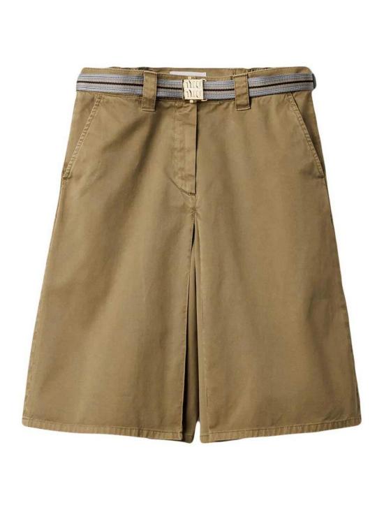  미우미우 스커트 MG238116MSSOOOF0393 Green