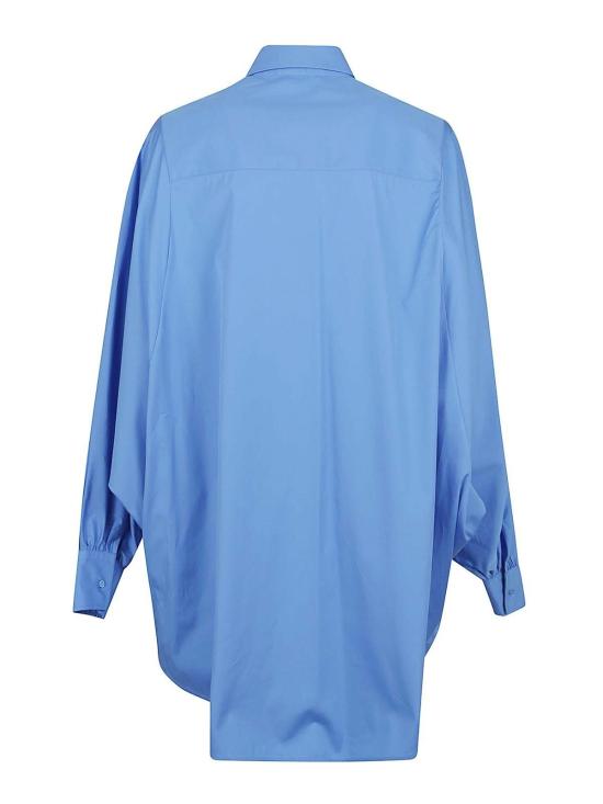  에르마노 설비노 셔츠 D462K385BQP74139 Blue - ERMANNO SCERVINO