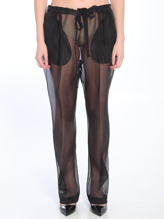 25SS 케이트 스트레이트 팬츠 3160343 BLACK