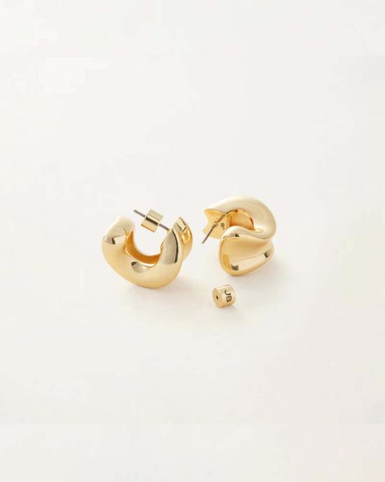  제니 버드 이어링 청키 두네