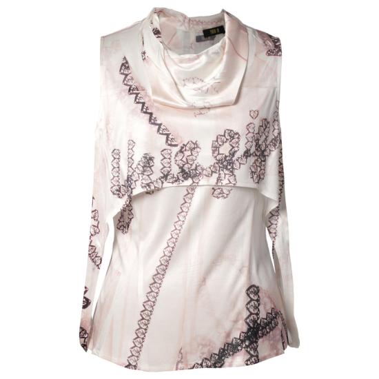 25SS YUEQI QI 민소매 티셔츠 GS010BW BLACK WHITE