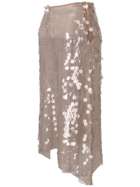 25SS 니콜로 파스콸레티 롱 스커트 NP07S004PAIL NUDE - NICCOLÒ PASQUALETTI