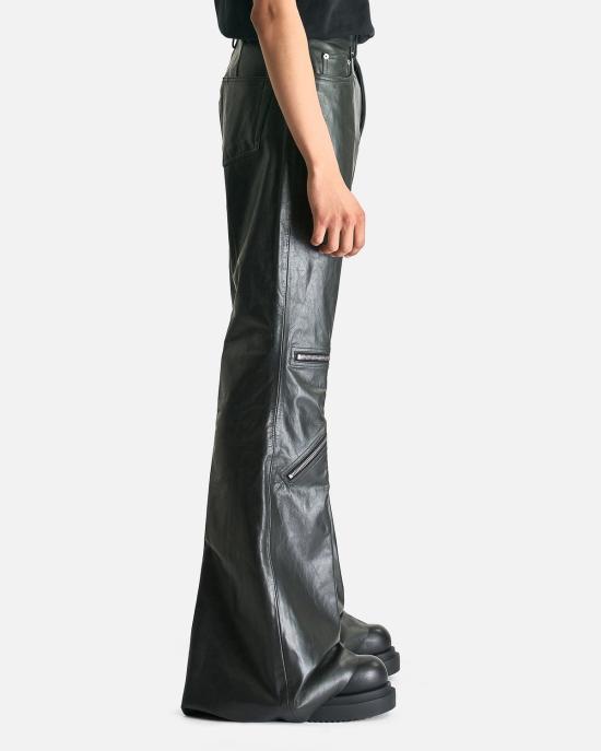  릭 오웬스 치노 팬츠 볼란 카고 팬츠 블랙 - RICK OWENS