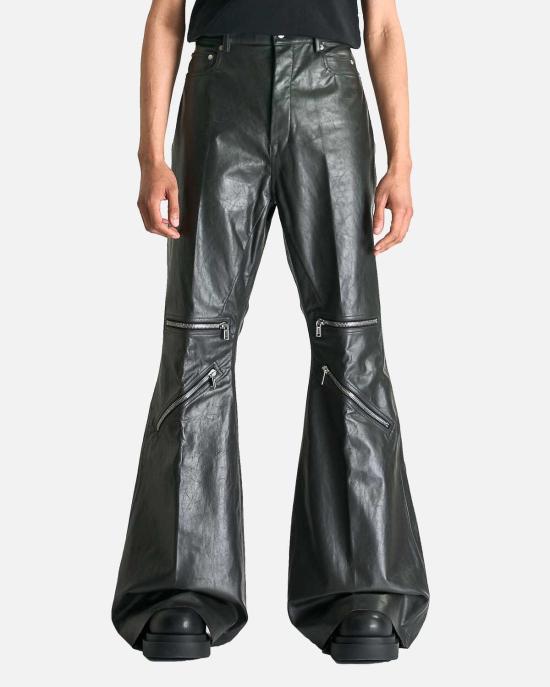  릭 오웬스 치노 팬츠 볼란 카고 팬츠 블랙