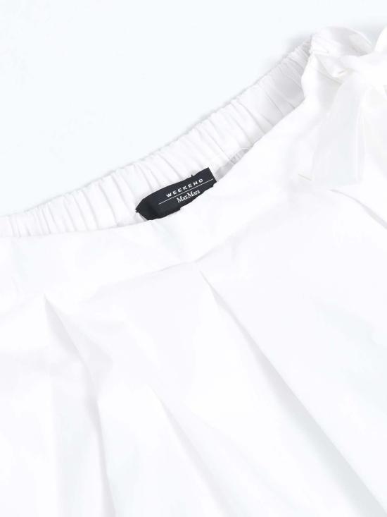  위켄드막스마라 롱 스커트 Maxmara Weekend Donata 스커트 화이트 - WEEKEND MAX MARA