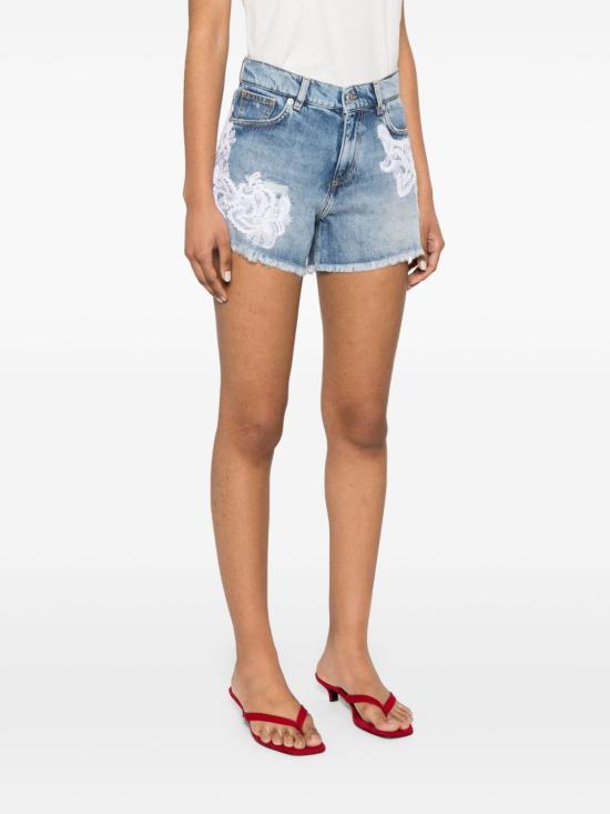 25SS 에르마노 피렌제 숏팬츠 D46EP085AP EJ0MF332 Clear Blue - ERMANNO FIRENZE