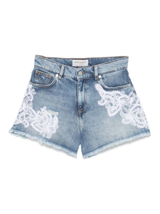 25SS 에르마노 피렌제 숏팬츠 D46EP085AP EJ0MF332 Clear Blue