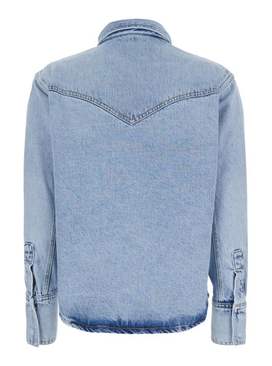 25SS 아이콘데님 블라우스/셔츠 NORAHID1000LIGHWH Light blue - ICON DENIM