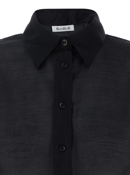 25SS 소수 블라우스/셔츠 210MS951BLA Black - SOSUE