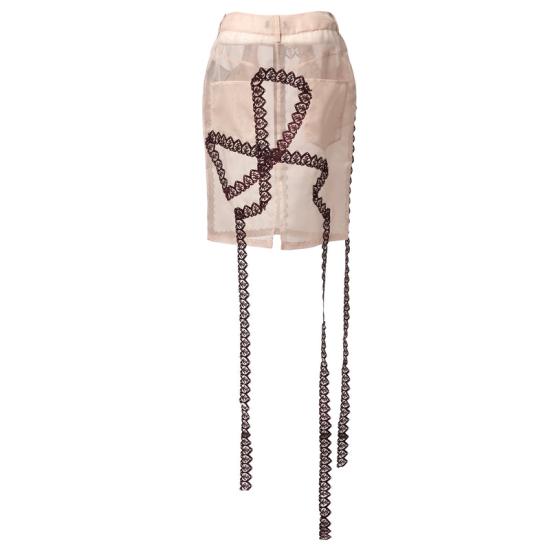 25SS YUEQI QI 블라우스 GS036NB NUDE BURGUNDY - OTHER BRANDS