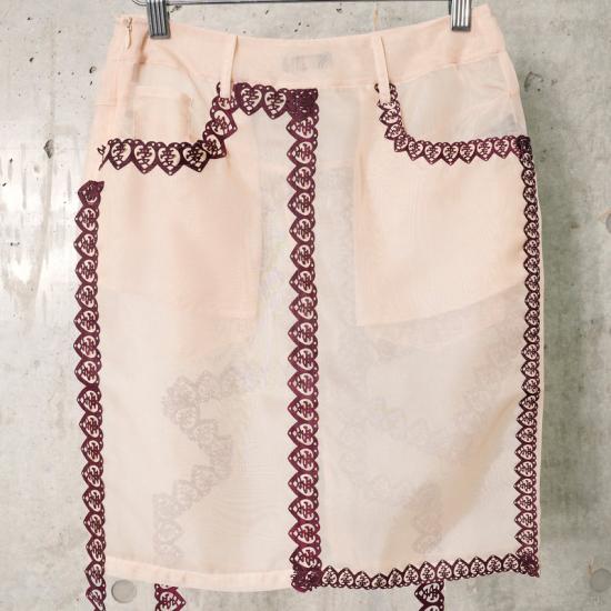 25SS YUEQI QI 블라우스 GS036NB NUDE BURGUNDY - OTHER BRANDS