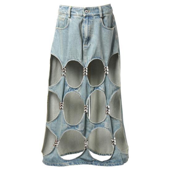 25SS YUEQI QI 블라우스 GS040BE BLUE