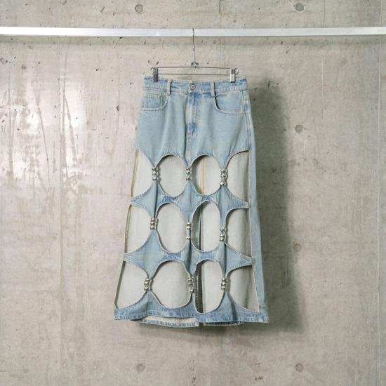 25SS YUEQI QI 블라우스 GS040BE BLUE - OTHER BRANDS