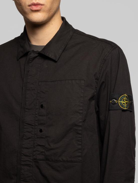 25SS 스톤 아일랜드 긴팔 셔츠 K1S151200033S0010V0029 BLACK DOM - STONE ISLAND