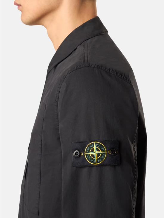25SS 스톤 아일랜드 긴팔 셔츠 K1S151200033S0010V0029 BLACK DOM - STONE ISLAND