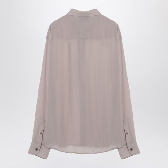 25SS 아미 긴팔 셔츠 HSH071PL00270952 BEIGE DOM - AMI