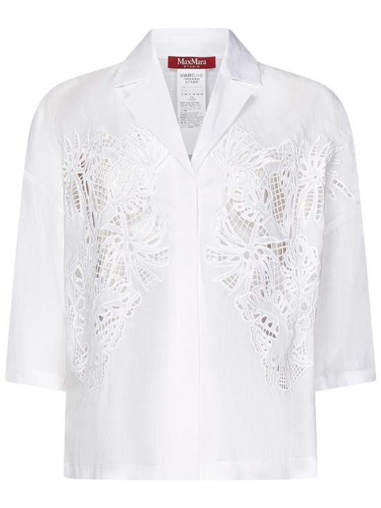 25SS 막스마라 블라우스 2516191012600 031 WHITE