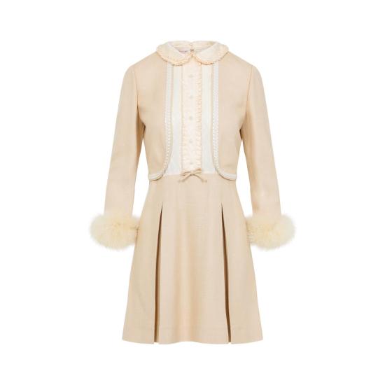 25SS 발렌티노 가라바니 원피스 6B0VADJ0914 ETF BETULLA NUDE NEUTRALS