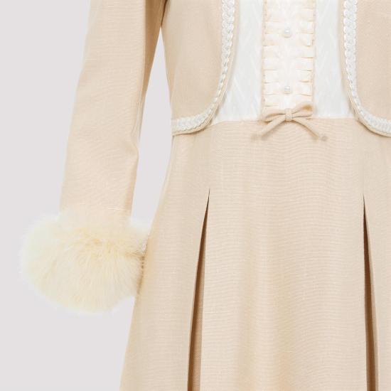 25SS 발렌티노 가라바니 원피스 6B0VADJ0914 ETF BETULLA NUDE NEUTRALS - VALENTINO GARAVANI