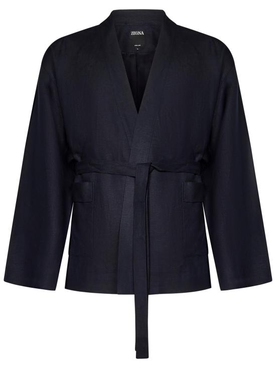 25FW 에르메네질도제냐 라운지 웨어 N6H601960 412 BLUE