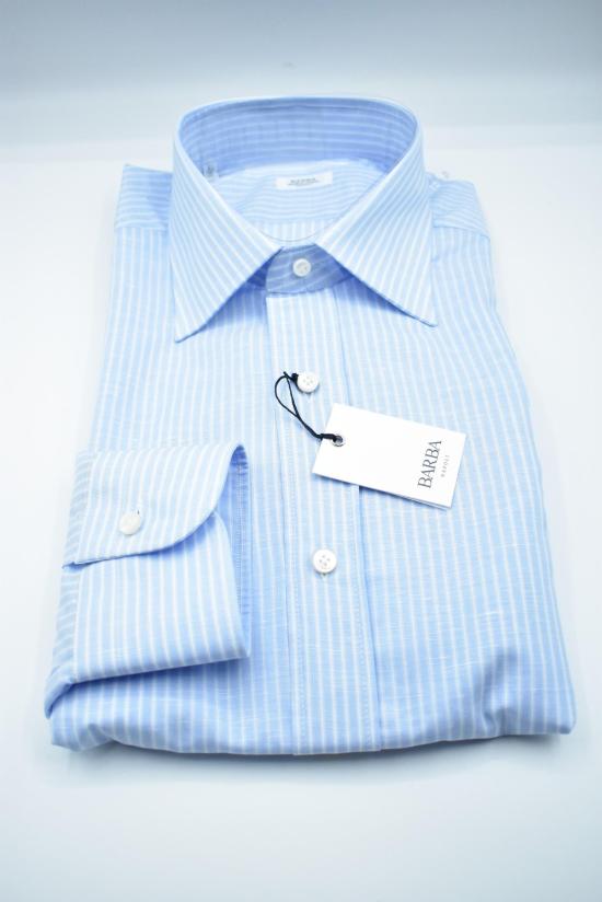 25SS 발바 긴팔 셔츠 D3U90P0147126 01 LIGHT BLUE