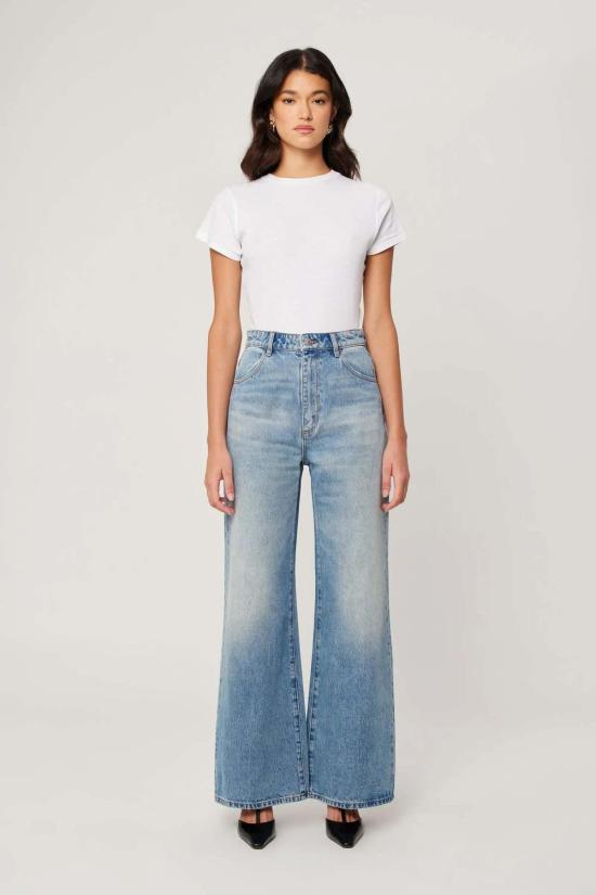  롤라스 데님 팬츠 스튜디오 플레어 브렌트