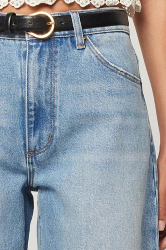  롤라스 데님 팬츠 지지 배럴 진 브래드 블루 - ROLLAS