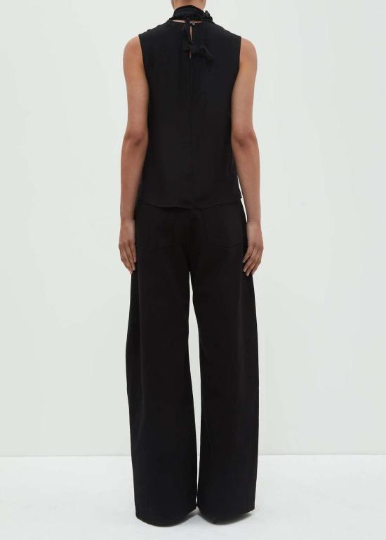  크리스티앙 뵈이넝스 블라우스 Christian Wijnants 토루 탑 블랙 - CHRISTIAN WIJNANTS