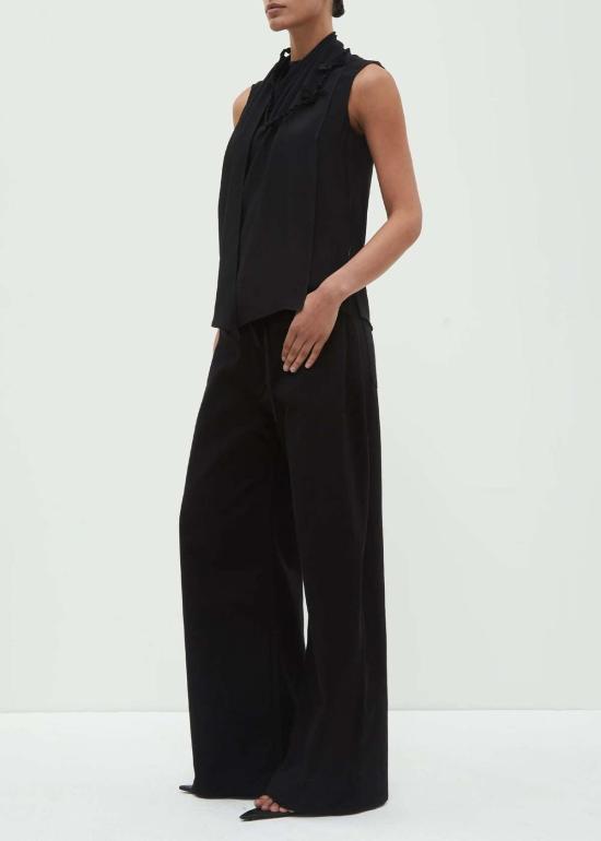  크리스티앙 뵈이넝스 블라우스 Christian Wijnants 토루 탑 블랙 - CHRISTIAN WIJNANTS