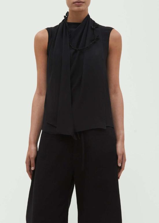 크리스티앙 뵈이넝스 블라우스 Christian Wijnants 토루 탑 블랙 - CHRISTIAN WIJNANTS