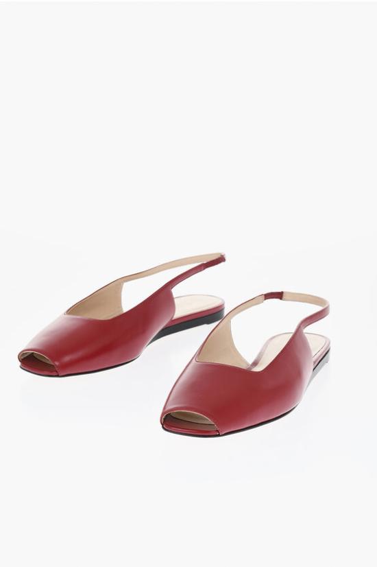  르 몽드 베릴 뮬/슬리퍼 FSBLEA RED Red