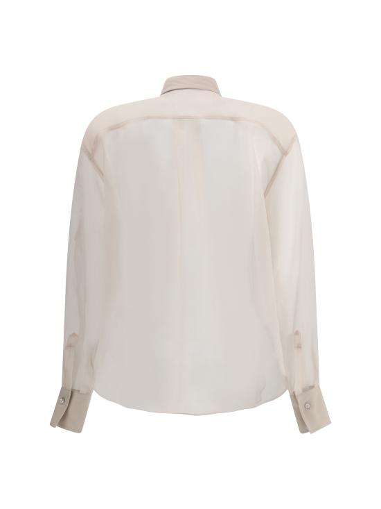 25SS 브루넬로 쿠치넬리 셔츠 MF940RJ506 C8539 CREAM - BRUNELLO CUCINELLI