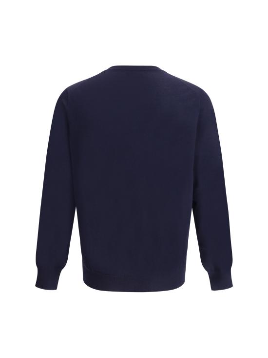 25SS 브루넬로 쿠치넬리 스웨터 M2300100 CW425 BLUE - BRUNELLO CUCINELLI