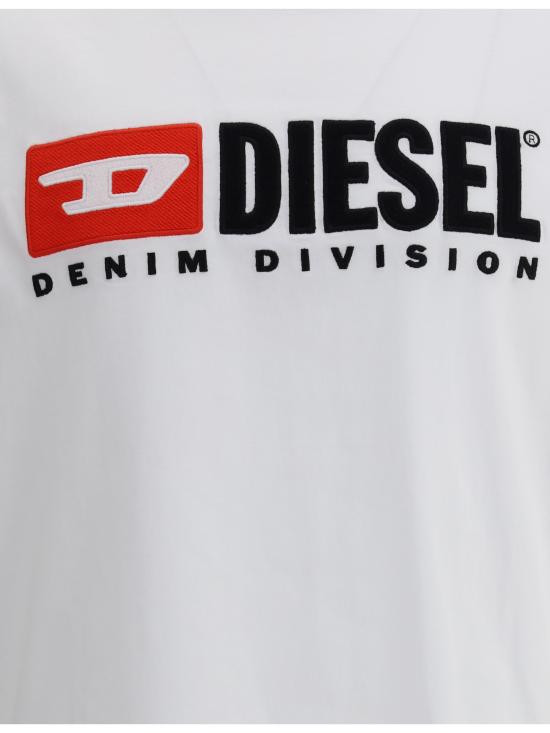 26SS 디젤 반팔 티셔츠 A149430GRAI 100 WHITE - DIESEL